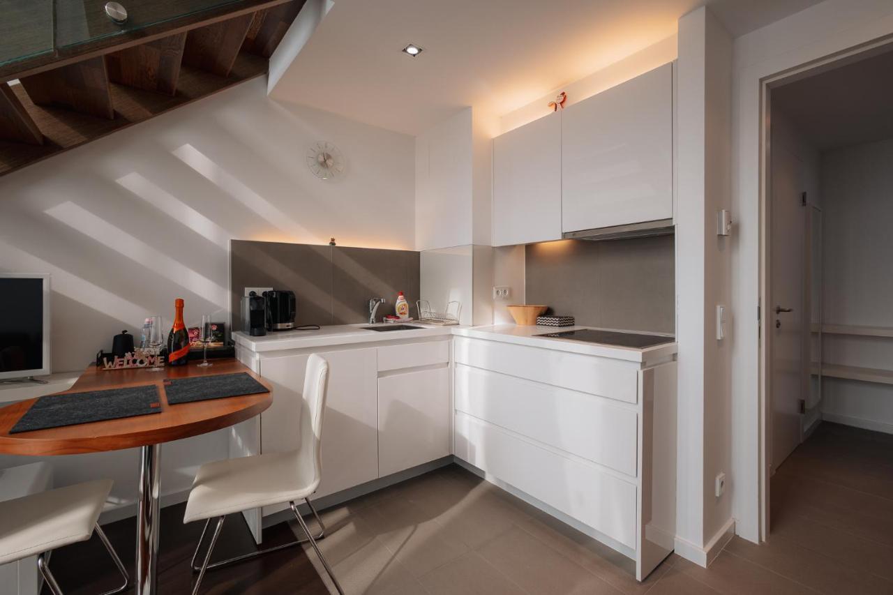 Skau Eurovea Duplex Apartment Danube Exclusive View Free Parking Bratislava Dış mekan fotoğraf