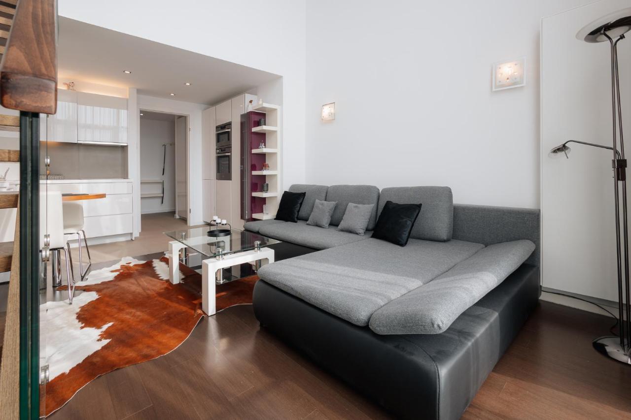Skau Eurovea Duplex Apartment Danube Exclusive View Free Parking Bratislava Dış mekan fotoğraf